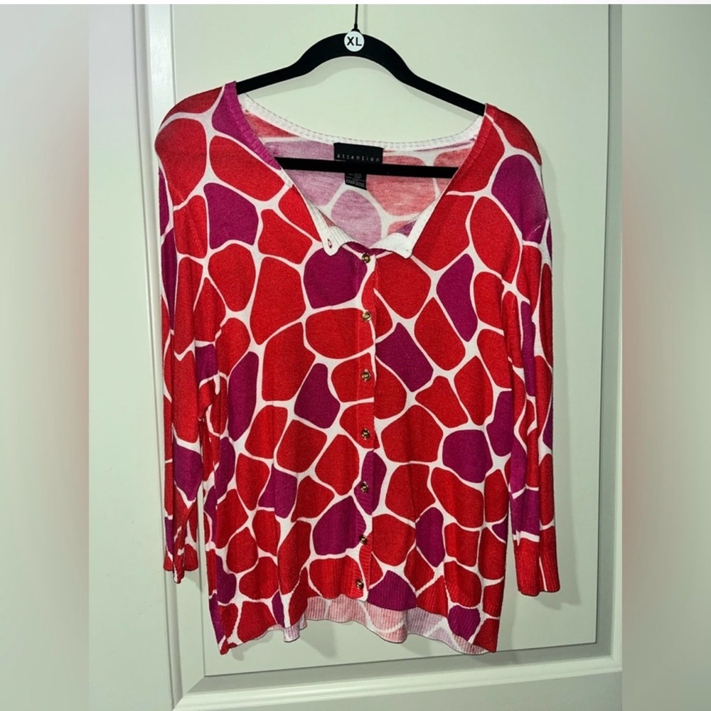 Attention Button-Down Women's Cardigan